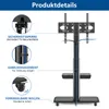 RFIVER TV Ständer Rollbar TV Wagen auf Rollen für 27-60 Produktbild-Vorschau 3