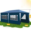 ISOISL Pavillon 3 x 6 m Blau Partyzelt Gartenpavillon mit Produktbild-Vorschau 2