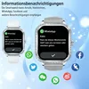 Smartwatch Damen, Neueste Fitness Uhr mit Anruffunktion Produktbild-Vorschau 3