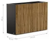 Herstera Deco Scheidingswand van hout, Decoratieve Productafbeelding-voorbeeld 8