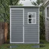 Gartenhaus 146x104x186 cm aus PP | Wetterfester Schuppen Produktbild-Vorschau 7