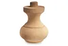 A wooden furniture leg on a white background. Produktbild-Vorschau