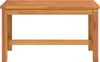 A wooden bench on a white background. Anteprima dell’immagine prodotto