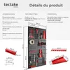 Panneau perforé JONAH avec crochets et supports - 4 pièces Voir les images du produit 6