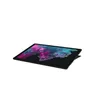 A black Microsoft Surface Pro 6 tablet is shown at an angle on a white background. Produktbild-Vorschau