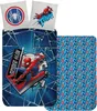 Baumwollbettwäsche 100x135 + 40x60 Spiderman marineblau Produktbild-Vorschau 1