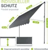 Juskys Klemmmarkise Kapstadt 400x120 cm - Höhenverstellbar, Produktbild-Vorschau 5
