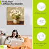 ARTland Leinwandbild Tulpen Größe: 30x30 cm Produktbild-Vorschau 3