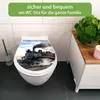 banjado Familien WC Sitz weiß mit Kindersitz und Produktbild-Vorschau 2