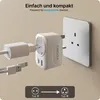 Voomy Voomy Reisestecker UK/UK - USB-C & USB-A - Welt Typ G Produktbild-Vorschau 5