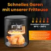 Extralink Heißluftfritteuse 4,2 L 1400 W Air Fryer Produktbild-Vorschau 10