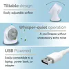 Mini ventilateur de table avec élément refroidissant - Voir les images du produit 9