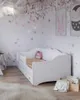 Łożko dziecięce EMMA z szufladą i barierką 160x80 różowy Podgląd zdjęcia produktu 4
