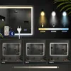 Badezimmerspiegel Jaffrey mit Bluetooth | Farbe: klar/Glas Produktbild-Vorschau 4