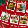 YARDIN Arbre de Noël en feutre DIY Décoration de Noël pour Voir les images du produit 3