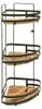 Etagère de douche d'angle "blackacia" 3 niveaux en acacia - Voir les images du produit 11