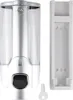 Wand-Seifenspender, ca. 380 ml, chrom Produktbild-Vorschau 3