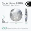 CELLONIC CR2032 Pile bouton Calculatrices- 6x Voir les images du produit 2
