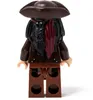 A LEGO minifigure of Captain Jack Sparrow. Produktbild-Vorschau