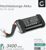 subtel 1x Akku für Navigation Kompatibel mit Becker Map Produktbild-Vorschau 2