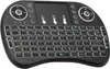 A black wireless keyboard with a touchpad and various function keys is shown on a white background. Voir les images du produit