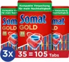 Somat Tabs Gold Kompakt & Sortiert, 1x 105 Tabs Produktbild-Vorschau 1