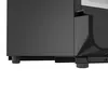 Close-up of the bottom of a black appliance, showing its feet. Produktbild-Vorschau