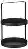 Etagère Mica Decorations - H41 x Ø25 cm - Métal - Noir Voir les images du produit 1