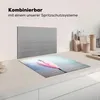 KitchenYeah© Herdabdeckplatte Porträt eines rosa Löfflers Produktbild-Vorschau 3