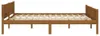 Letto in legno massiccio di pino marrone miele 160x200 cm Anteprima dell’immagine prodotto 3