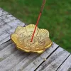 Räucherstäbchenhalter klein Blume Metall gold Blüte Produktbild-Vorschau 9