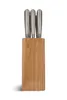 Küchenmesser Messerset mit m Messerhalter aus Holz 6 teilig Produktbild-Vorschau 3