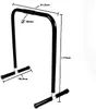 Slavikosway Dip Station Barren Fitness Parallettes 73x61cm Produktbild-Vorschau 2