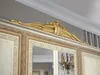 Barock Schlafzimmer Giulia in Beige/Gold Hochglanz 6-Teilig Produktbild-Vorschau 5