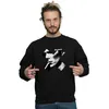 David Bowie - Felpa da uomo BI48718 (XL) (Nero) Anteprima dell’immagine prodotto 2
