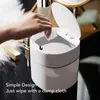 Mini kosz na śmieci na biurko z pokrywą - idealny na stolik Podgląd zdjęcia produktu 6