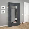Vicco Garderobe Mats, 36.6 x 191 cm, Anthrazit Produktbild-Vorschau 4