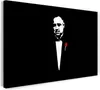 Leinwandbild (60x40cm): Der Pate Don Corleone Marlon Brando Produktbild-Vorschau 1