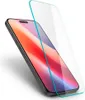A screen protector is shown hovering over a smartphone. Podgląd zdjęcia produktu