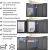 Leder Geldbörse Herren Portemonnaie RFID Hochformat Produktbild-Vorschau 4