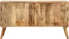 vidaXL Príborník Mango Massivholz 110x30x60 cm Náhľad obrázku produktu 2