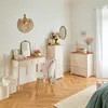 Konsola z 2 szufladami MODEA, 100 x 35 x 80 cm, beżowa Podgląd zdjęcia produktu 12