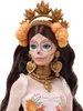 Close-up of a Barbie doll dressed for Dia de Muertos. Náhled obrázku produktu