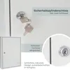 Schlüsselschrank aus Stahl, abschließbar mit 64 Haken, 45 x Produktbild-Vorschau 4