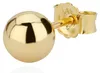 NKlaus Ohrstecker Gold 585, Kugel aus Gelbgold, 6 mm Produktbild-Vorschau 1
