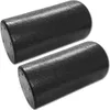 2er Set Faszienrolle Massagerolle Fitnessrolle Schwarz | Produktbild-Vorschau 1