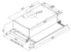 Amica FH 17162 E, 440 m³/h, scarico aria/ricircolo, E, D, Anteprima dell’immagine prodotto 2