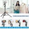 APEXEL 180cm/70in Selfie Stick Stativ Aluminiumlegierung Produktbild-Vorschau 7