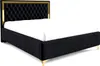 MEBLINI Arona Gold Polsterbett 180x200 mit Stauraum - Produktbild-Vorschau 2
