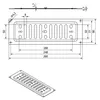 SOTECH Lüftungsgitter oval 260 x 90 mm – Edelstahl, Produktbild-Vorschau 5